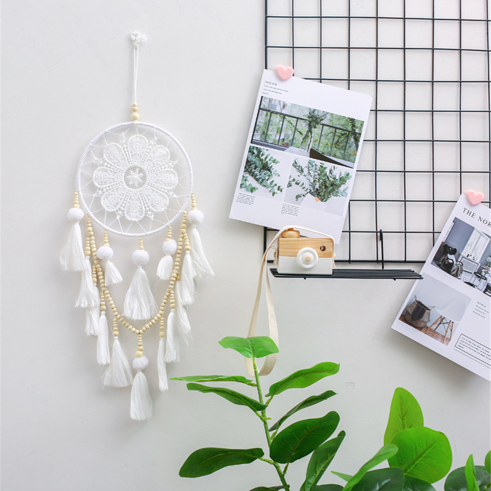 

Dream Catcher Fashion Pendants for Kids Girls Room Wall Hanging Decoration Handmade Feather Dreamcatchers Craft 1222141