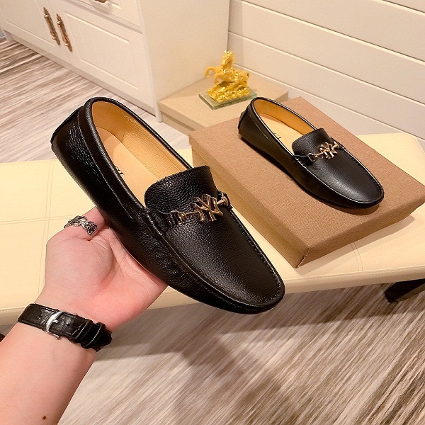 

2021[Original Box] Luxury Fashion Mens Gommino Dress Casual Party Loafers Shoes Cowskin Single Shoe Slip On Wedding Pumps Black Size38-46
