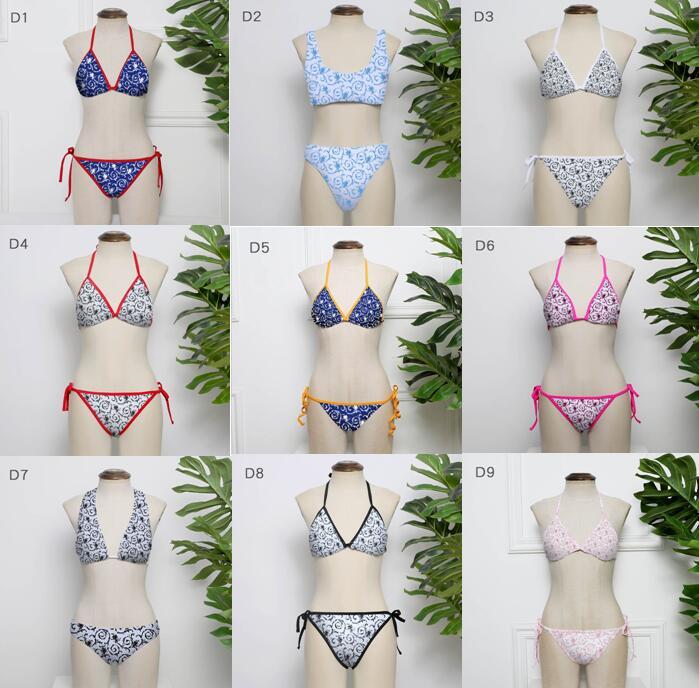 

Wholesale Bikini new women beach swimsuit super sexy hot bikini lingerie 2 pieces swimsuit Bandage Sexy Bathing Suits Sexy pad, A7