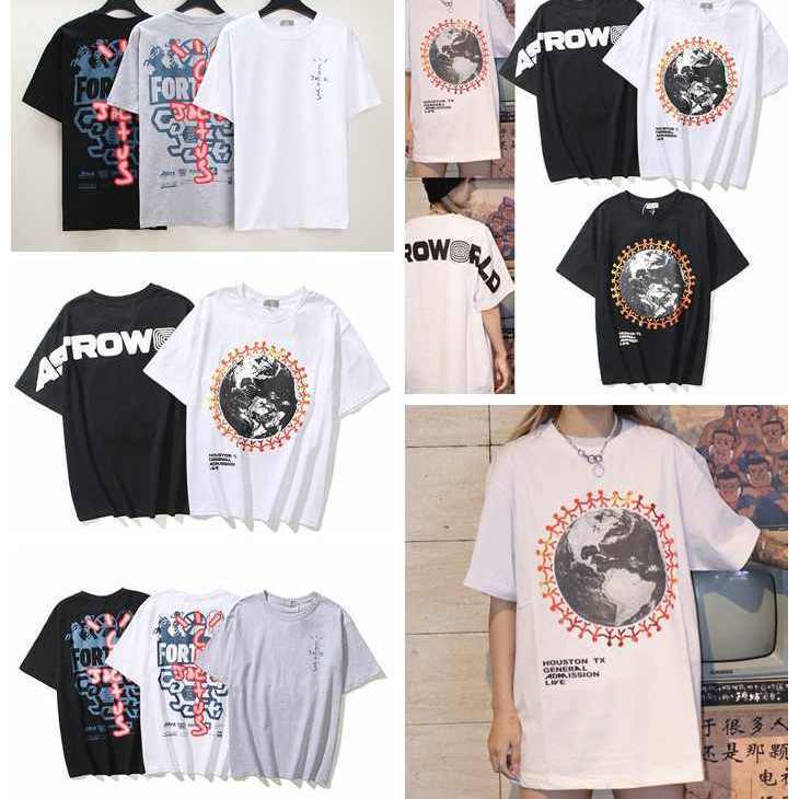 

2021 Mens T Shirts head Letters Embroidery fashion Short Sleeve Women 4 styles clothes, White;black