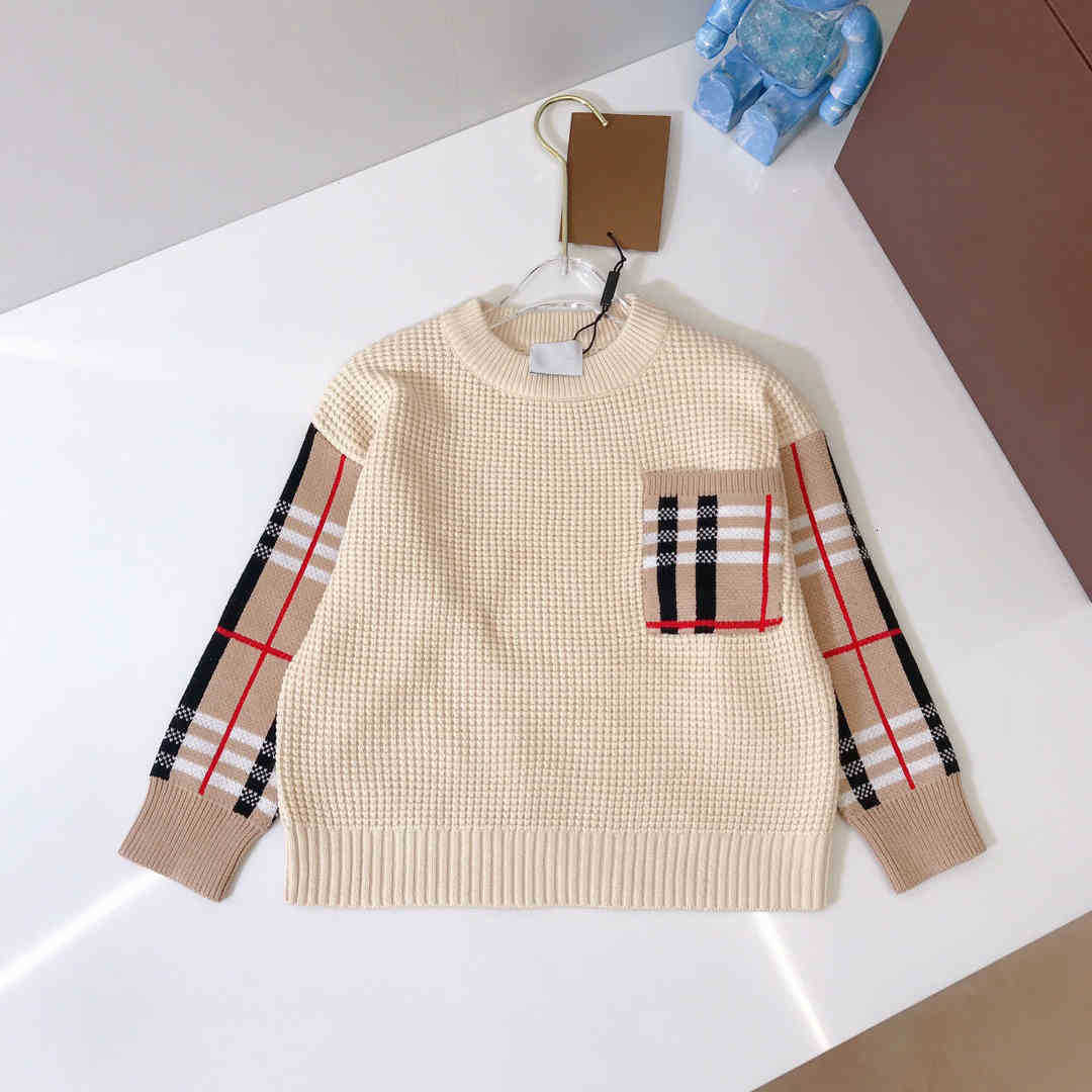 

designer brand Children's sweater knitted sweaters high-end kids clothing boys sweatershirts, 09