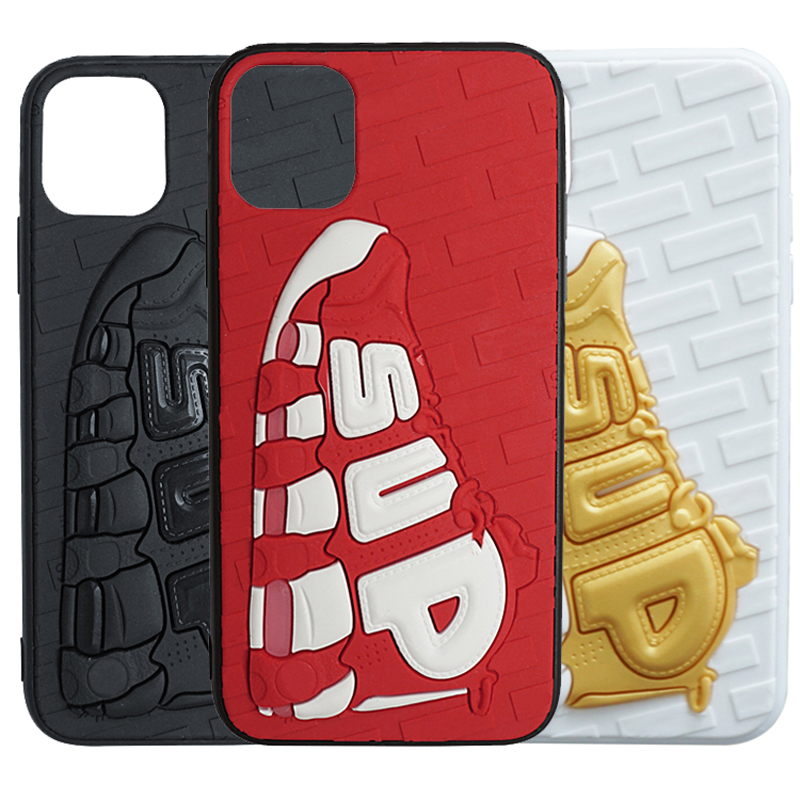 

2022 New Design custom basketball shoe sole cell phone cases covers with 3D sneaker soft silicone mobile cellphone shell for iphone 11 12 13