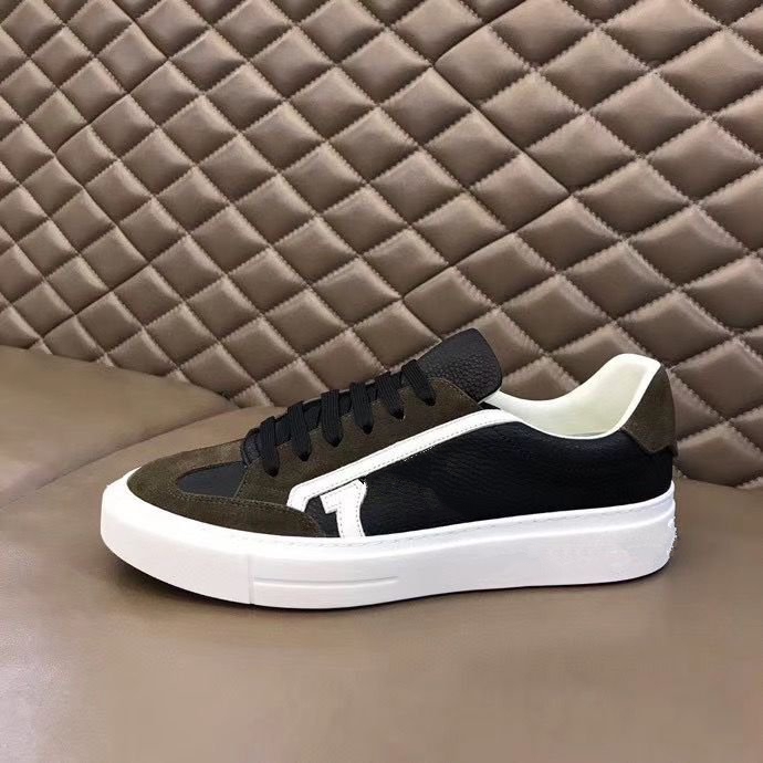 

WW 2021 new high quality men's fashion leather sneakers daily casual shoes embroidered pattern 1, 5 no box