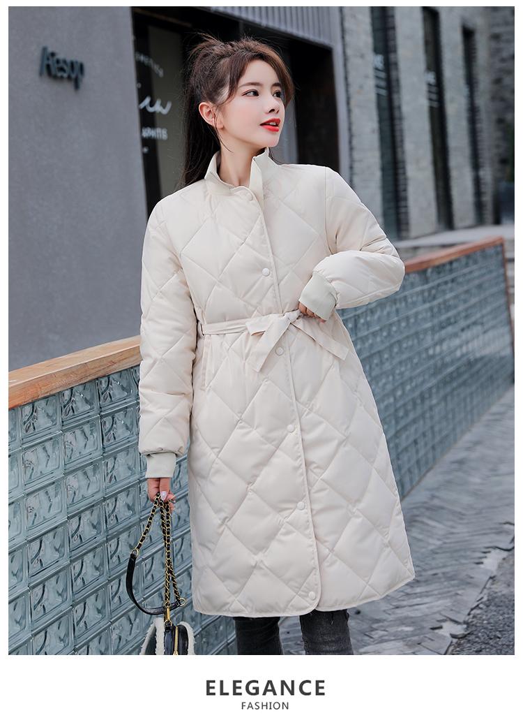 

Winter 2021 New Loose Cotton Padded Clothes Thickened Bread Coat Cotton Padded Jacket Medium And Long Waisted Jack, Black