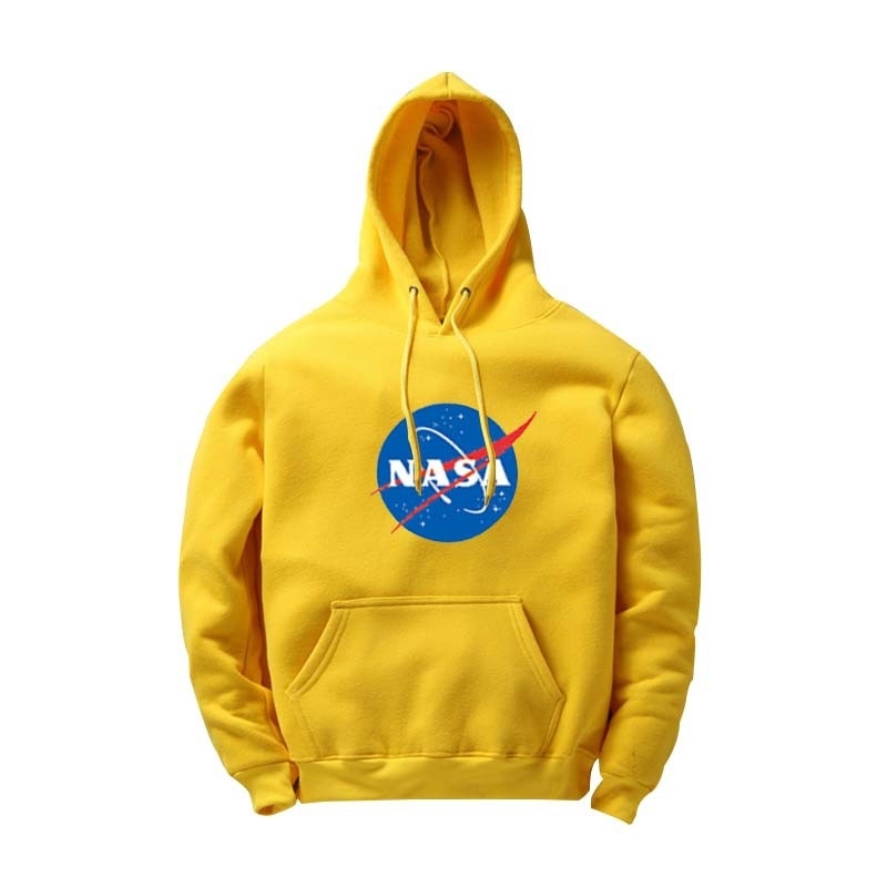 

Small planet letter Galaxy star sky space couple Pullover Hooded Sweater, Black