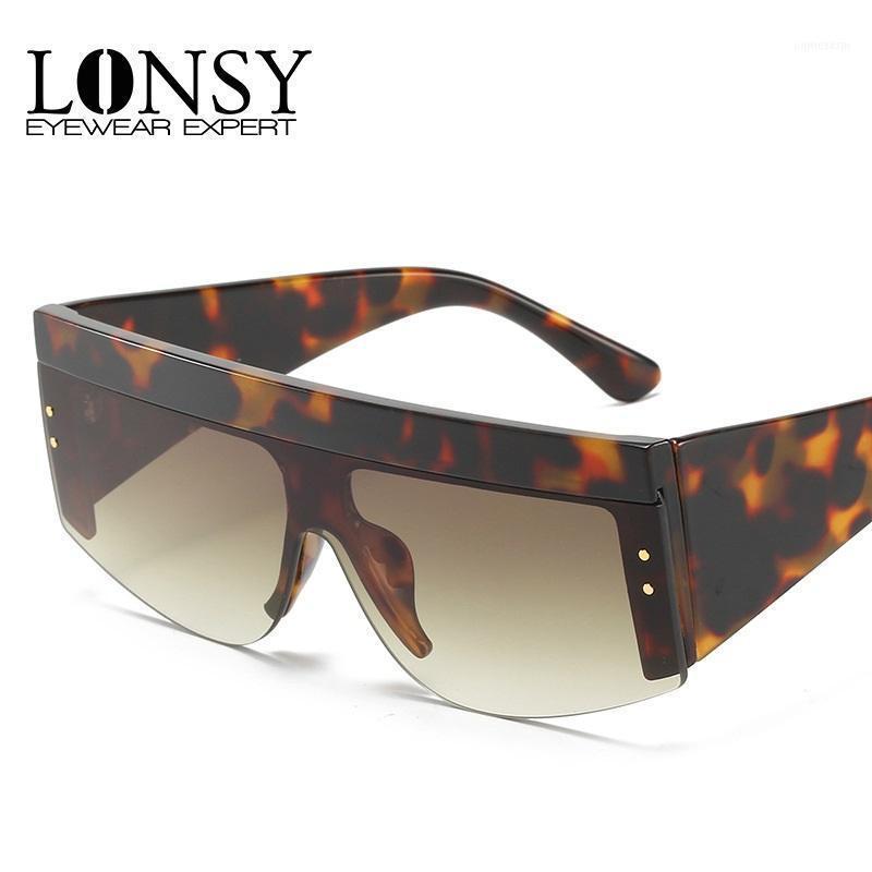 

Sunglasses LONSY Fashion Square Oversized Women/Men Vintage Ladies Male UV400 Eyewear1