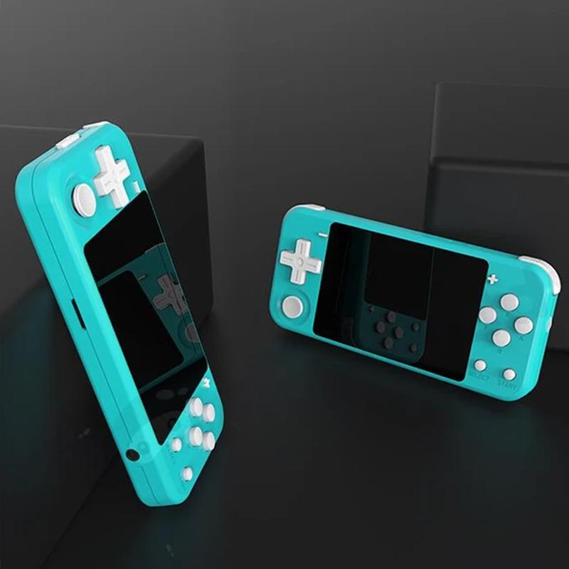 

Portable Game Players POWKIDDY Q90, Retro Console, 3 Inch IPS Screen Open Dual System Handheld, Video Handheld Support PS1, Player Q90