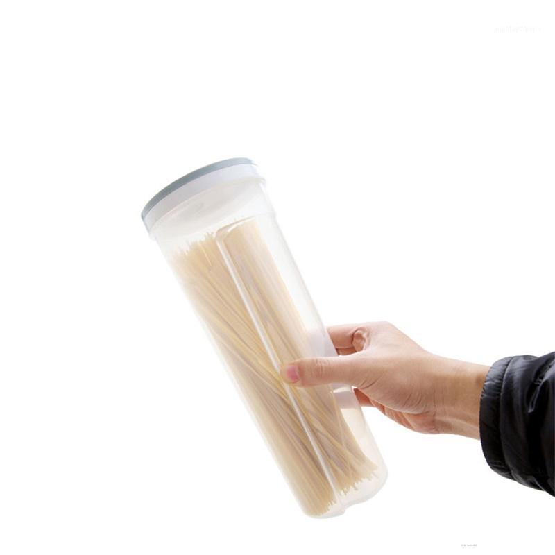 

Storage Bottles & Jars Kitchen Box Rice Cylinder With Flour Sealed Barrel Thick Plastic Cover Food Organizer
