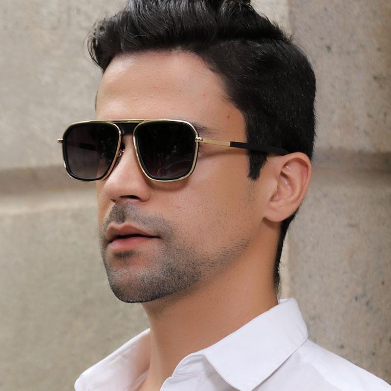 

Sunglasses Classic Retro Square Men 2021 Steampunk Sun Glasses Male Vintage Punk Fashion Sports Eyewear Uv400