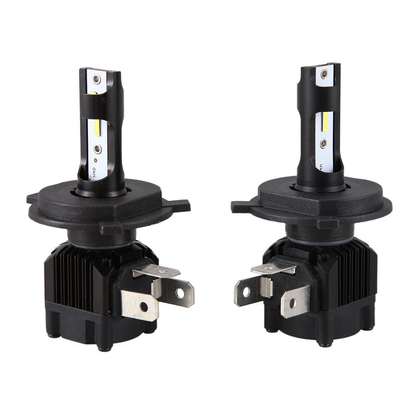 

Car Headlights Headlight Kit Set Of H4 LED Conversion 1860 Chip 45W 4500LM 6000K