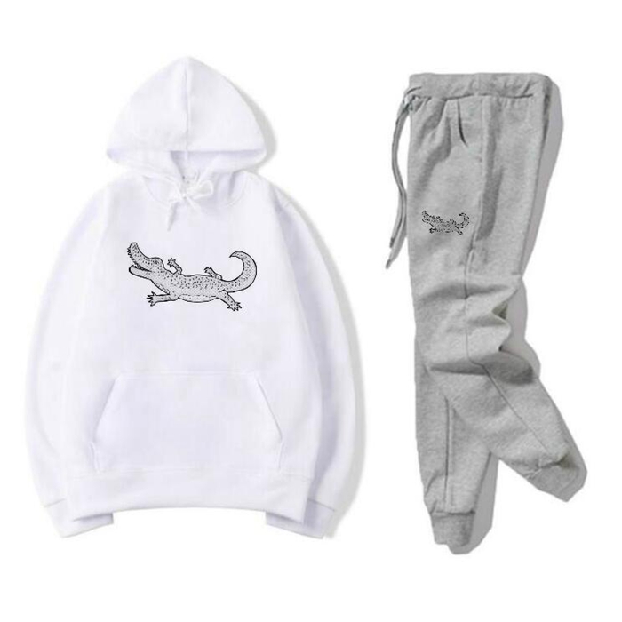 

Tracksuit Men Set Designer Hoodies and Pants Sets Hooded Mens Sweat Suits Animal Print Solid Color Sportswear Autumn Winter Women Two Piece Outfits Sportsuit -3XL, Customize