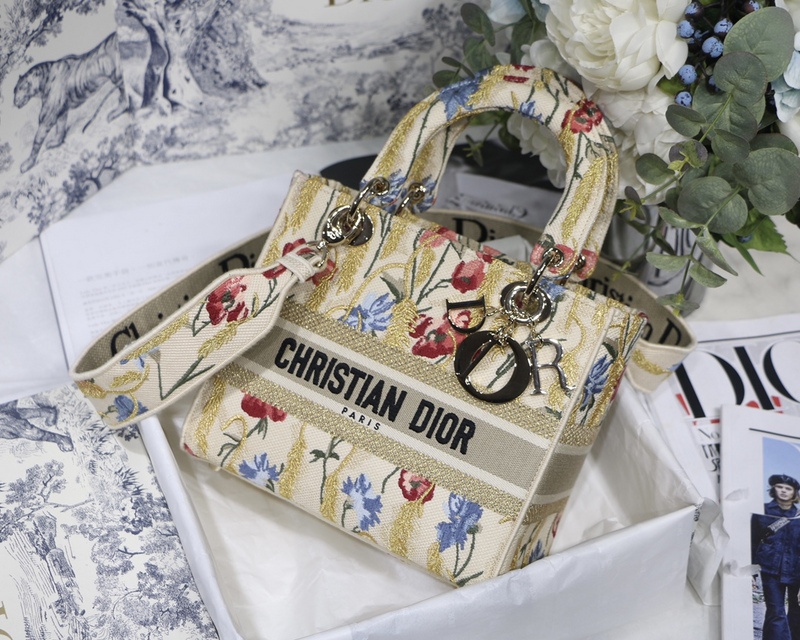 

Luxurys Designer Top quality Dior shoulder bag free women tote LADY D-LITE Genuine leather handbag embroidery Crossbody purse clutch Bags ha, Carton