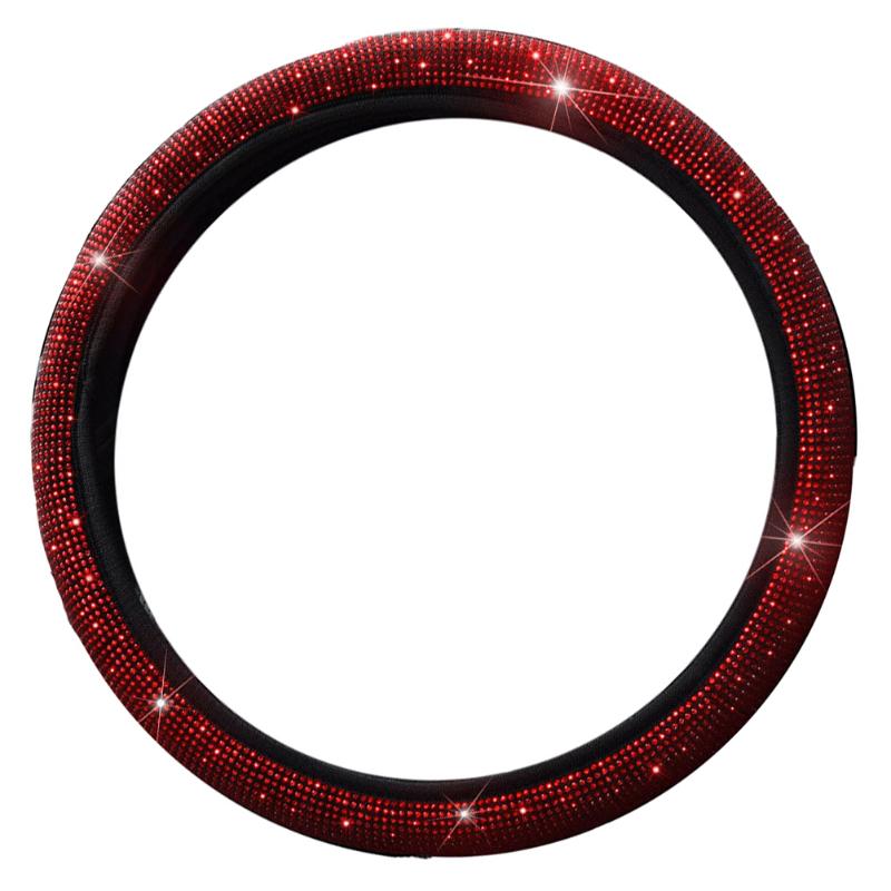

Steering Wheel Covers 1Pc Cover Creative (Red)