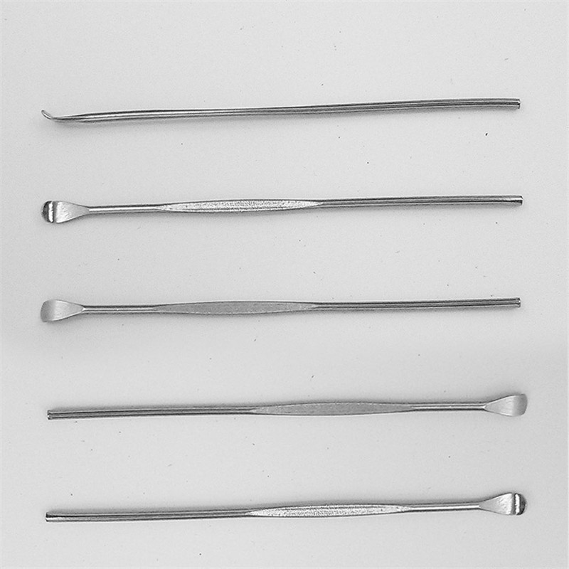 

Wholesale Wax dabber tools atomizer tank stainless steel 80mm dab jar smoking tool for dry herb titanium nail for vape pen silicone mat