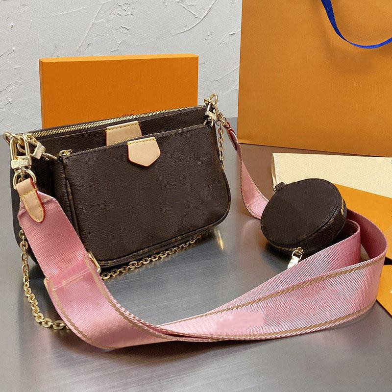 

2022 Letters Multi Women Composite Bag Luxurys Designers Bags Classic Crossbody Shoulder Handbag Wallet Purses, Pink