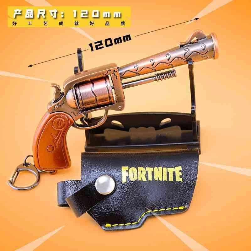 

game fortnite fortress night peripheral revolver toy model alloy weapon