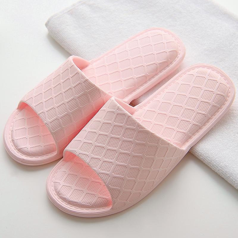 

Slippers Women's EVA Soft Shoes Women Couple Flip Flops Casual Summer Slipper Male Home, Black