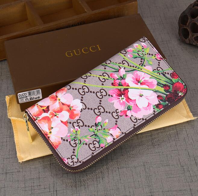 

wholesale new classic ladies long wallet for women multicolor coin purse card holder package Organizer wallet ladies zipper wallet pocket 01, Red;black