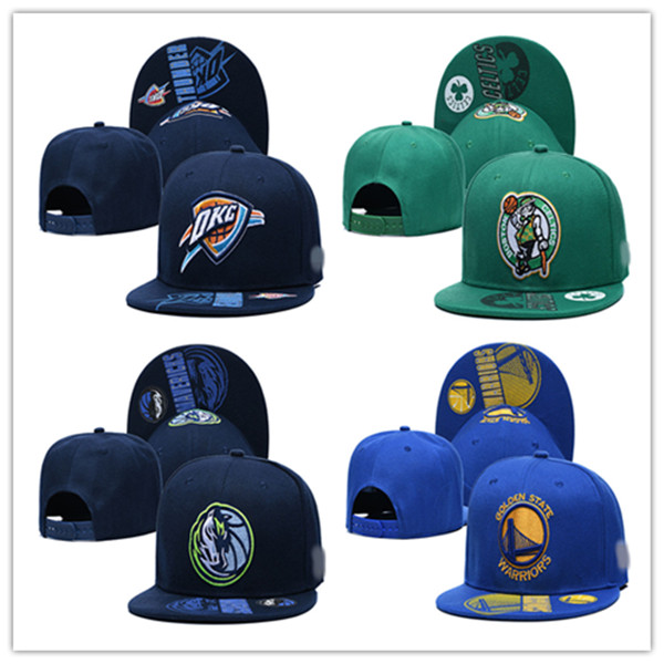 

2021 wholesale New styles Men Women Basketball Snapback Baseball Snapbacks Football Hats Mens Flat Caps Adjustable Sports mix order, Blue;gray
