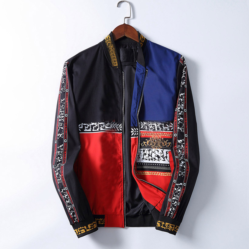 

Hooded Print designer Jacket For Men Striped Slim Pocket Mens Windbreakers Jackets Casual Baseball Men's Hoodies Jacket And Coat