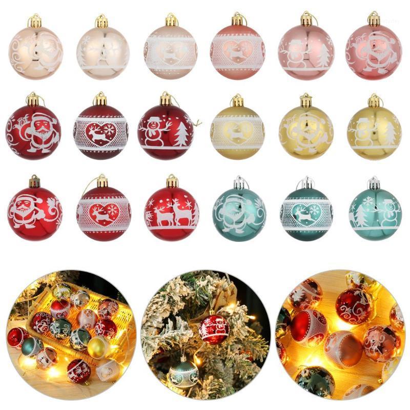 

Party Decoration Happy Year Home Supplies Christmas Ball Hanging Ornament Xmas Tree Decor Pendants