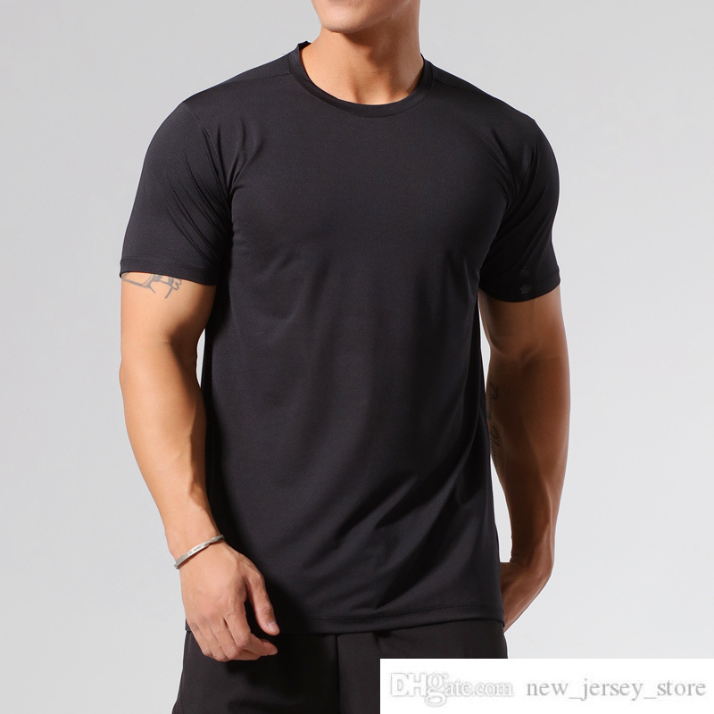 

Custom Own Brand ASRV Fitness Quick-Drying T-shirt Ice Silk Running Thin T Short Sleeve Tight Training Athletic Clothing Mens Man High Elastic