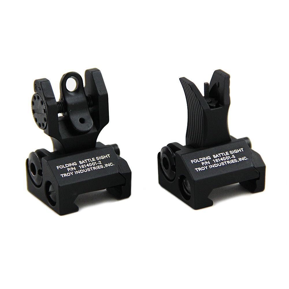 

Micro Troy Front and Rear Folding Battle Sight M4 Style Flip up Scope