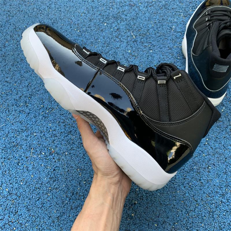 

Jubilee Fiber Anniversary 11S Trainers 11 Women 25th Real CT8012-011 Silver Black/Clear-White-Metallic Men Basketball Shoes Carbon Clfsv