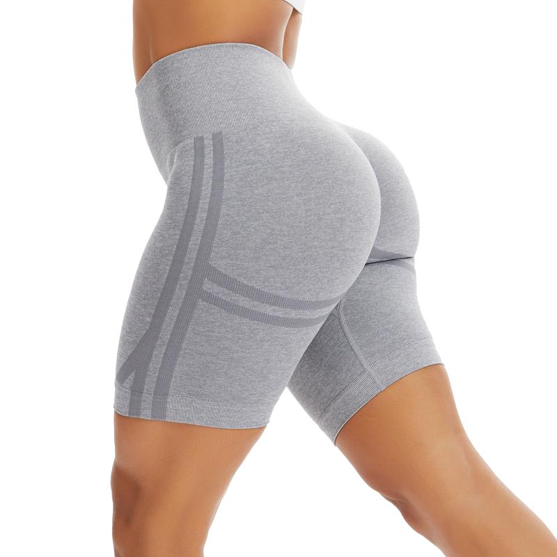 

Yoga Outfit Womens Seamless Shorts Sports For Cycling Running Fitness High Waist Push Up Gym Short Leggings Women Clothing
