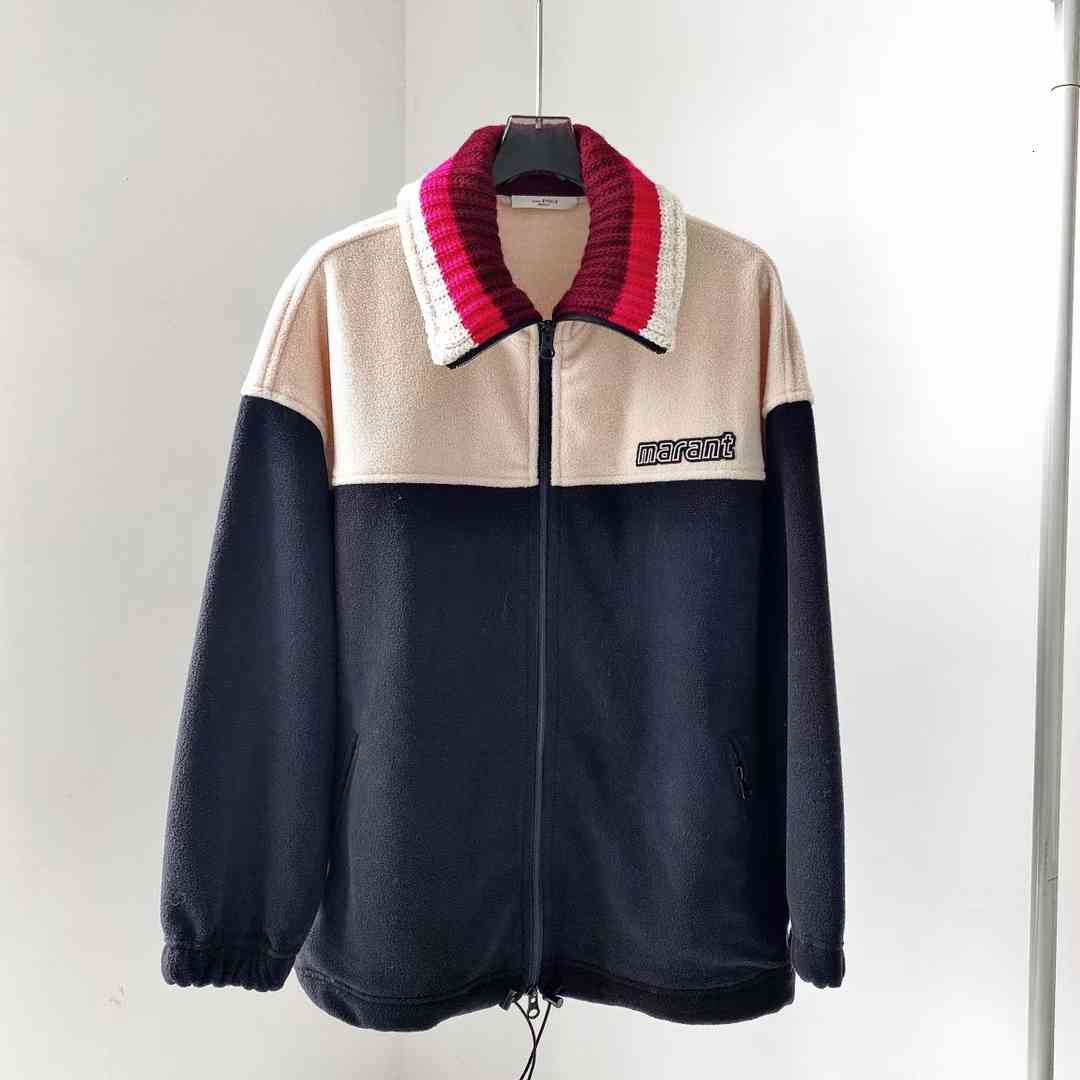 

women's jackets sweater turn-down collar card sews long sleeve autumn female jackets loose w4g1, Black;brown