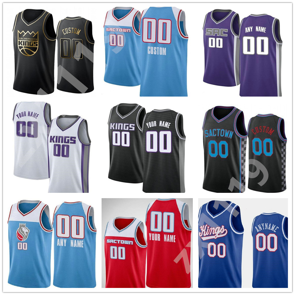 

2021 Printed Tyrese 0 Haliburton Hassan 20 Whiteside Marvin 35 Bagley III Nemanja 8 Bjelica De'Aaron 5 Fox Kyle 7 Guy Cory 9 Joseph Jerseys, As pic