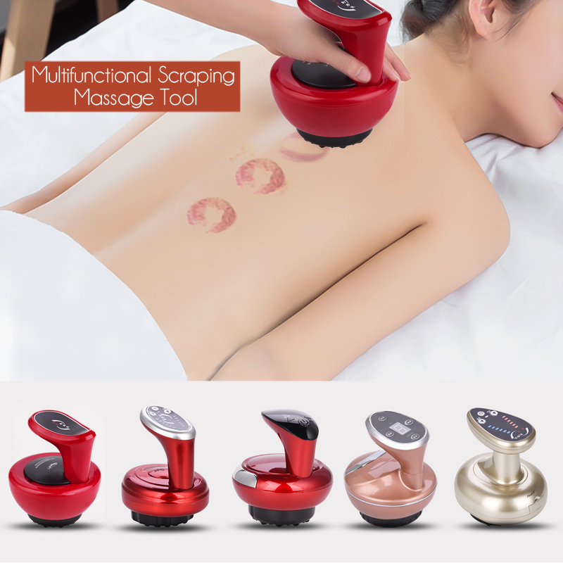 

Vacuum Suction Body Slimming Device Ultrasonic RF Scraping Massager Electric Gua Sha Cupping Anti Fat Acupoint Detoxification 31