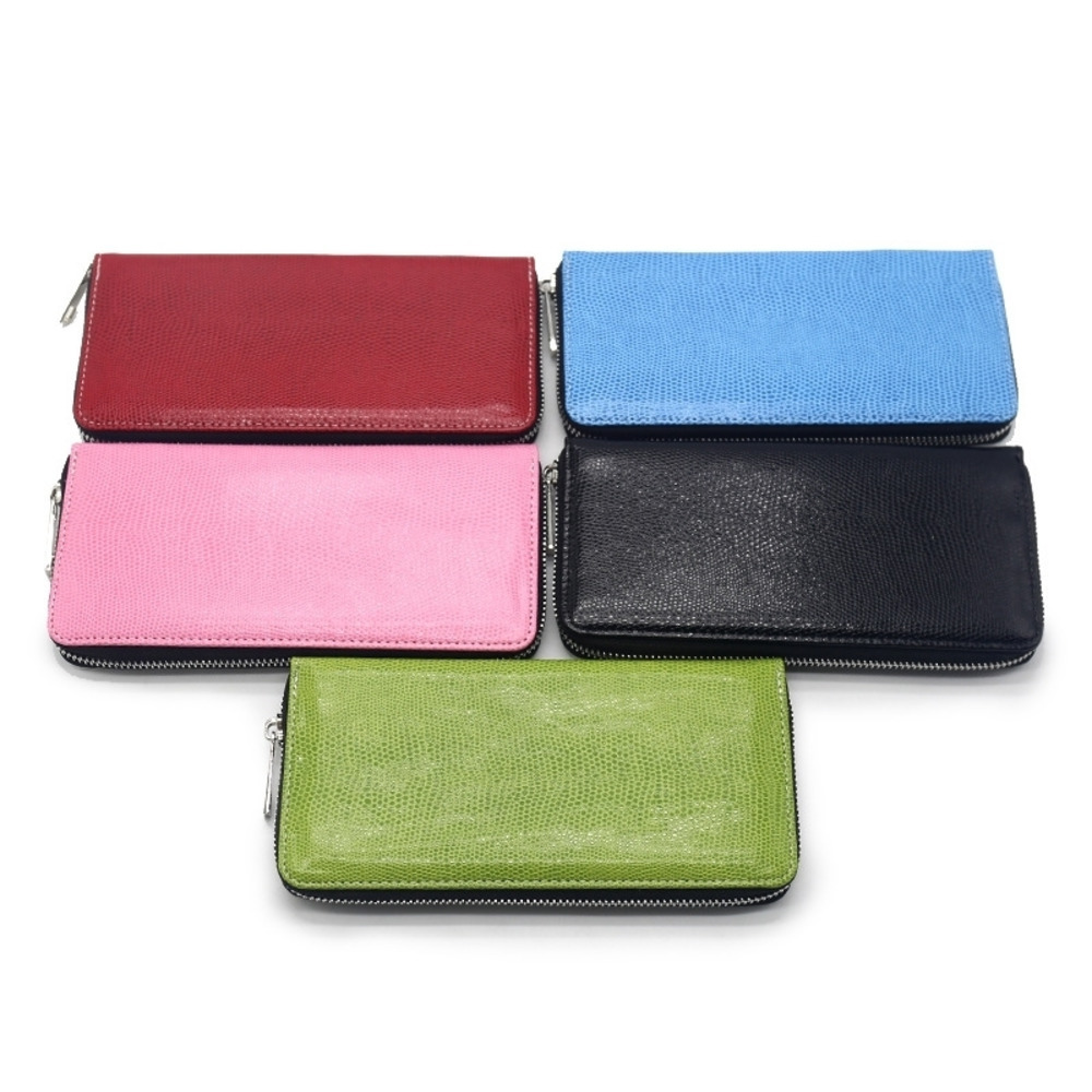 

DIY Blank Snakeskin Pattern Women Ladies Wallet Thermal Transfer Creative Handbag Custom PU Sublimation Zipper Long Wallet Purse H384MJQ, Pink