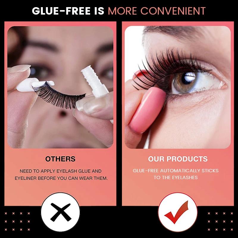 

Curtain & Drapes Reusable Self-Adhesive Eyelashes Natural Multiple Reversible Glue-free Pairs Of False Drop