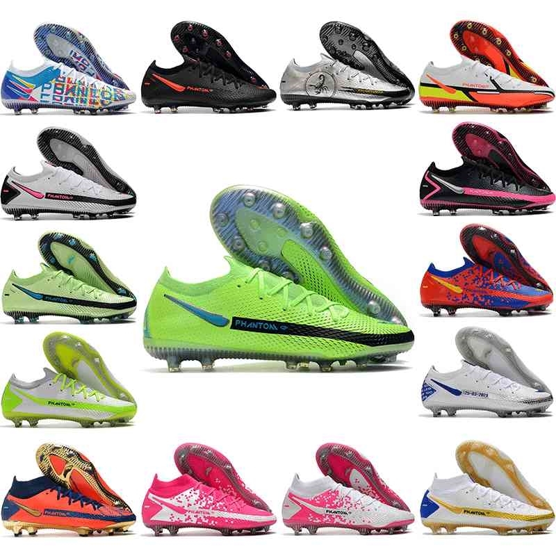 

2021 Newest Phantom Gt Elite Fg Football Shoes High Quality Black White Red Ag-pro Soccer Cleats Boots Outdoor Size 39-45, I need look other product