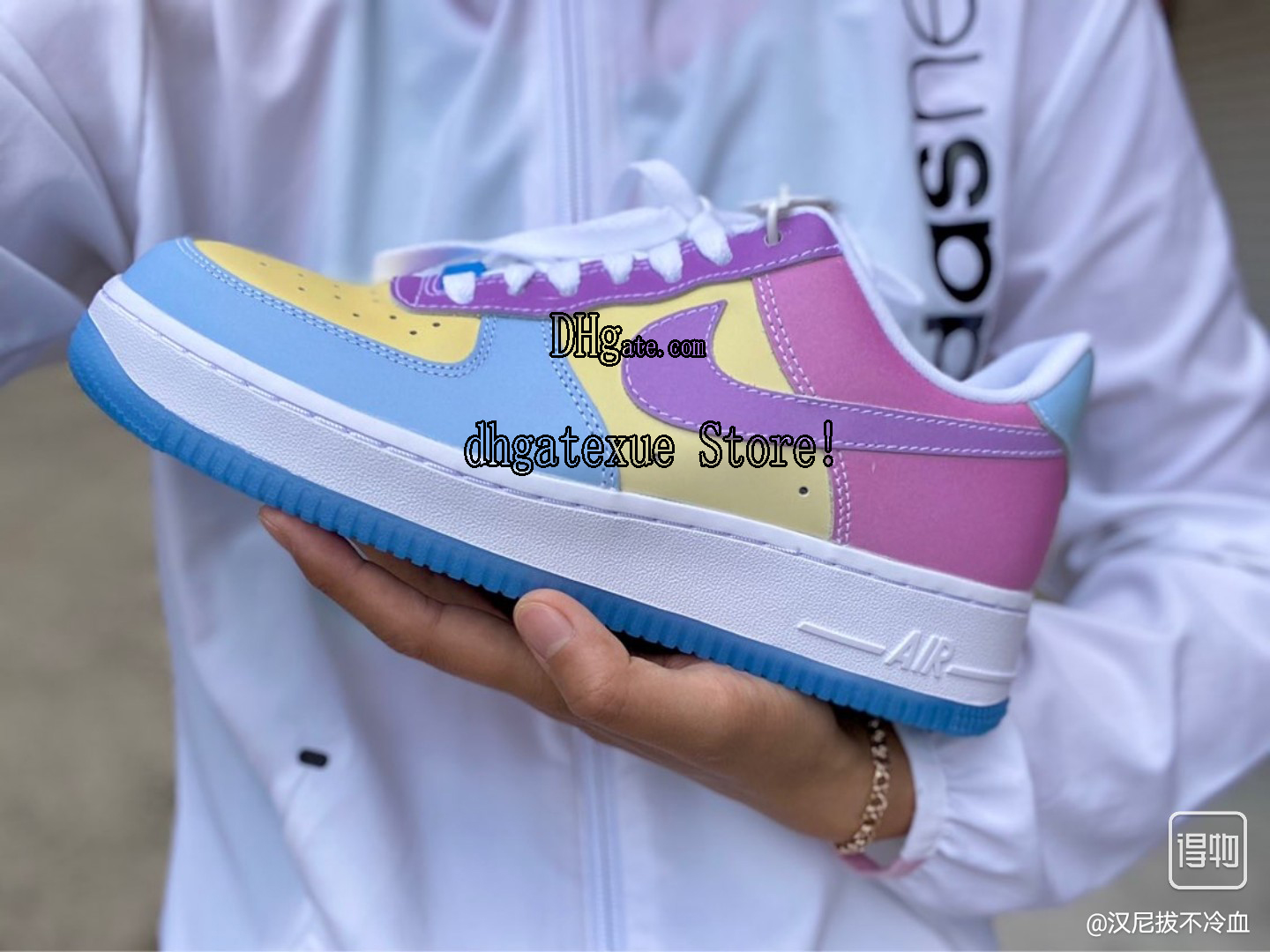 

Force 1 07 LX UV Reactive shoes Ultraviolet color is sensitive to heat Mens Womens