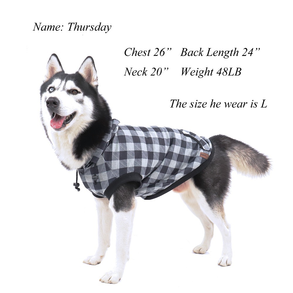 

2021 New Fret Free Coating Hot Chess Drawer Dog Three Color for Dogs Pet Elastic Small to Winter Dog's Great Clothes Djet, Black.