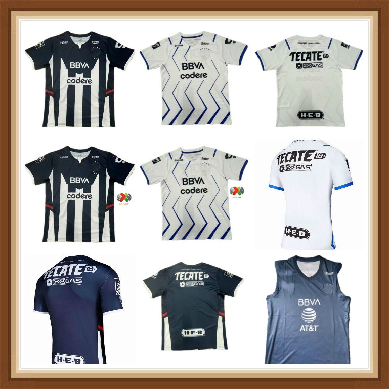 

2021 2022 RAYADOS MONTERREY Soccer Jerseys home away 3rd R.Funes Mori M.MEZA 21 22 football adult women kids shirt 3XL, Black;yellow