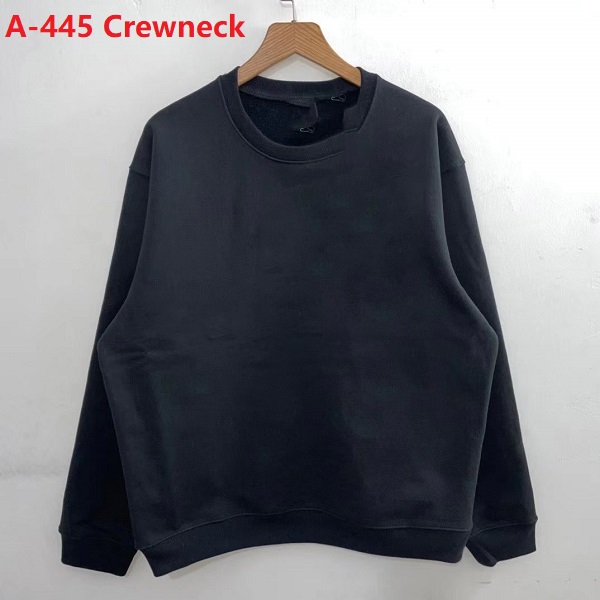 

A-445 crewneck hoodie Hooded Sweatshirt black color in stock Mens Hoodies Fashion Mens Stylist Jacket