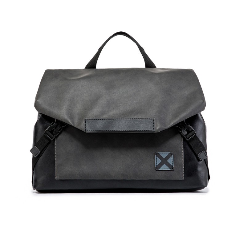 

Luxury bag Fashion Men's Handbag PU Leather Retro Messenger Stylish Casual Male Crossbody Shoulder Bags, Photo color
