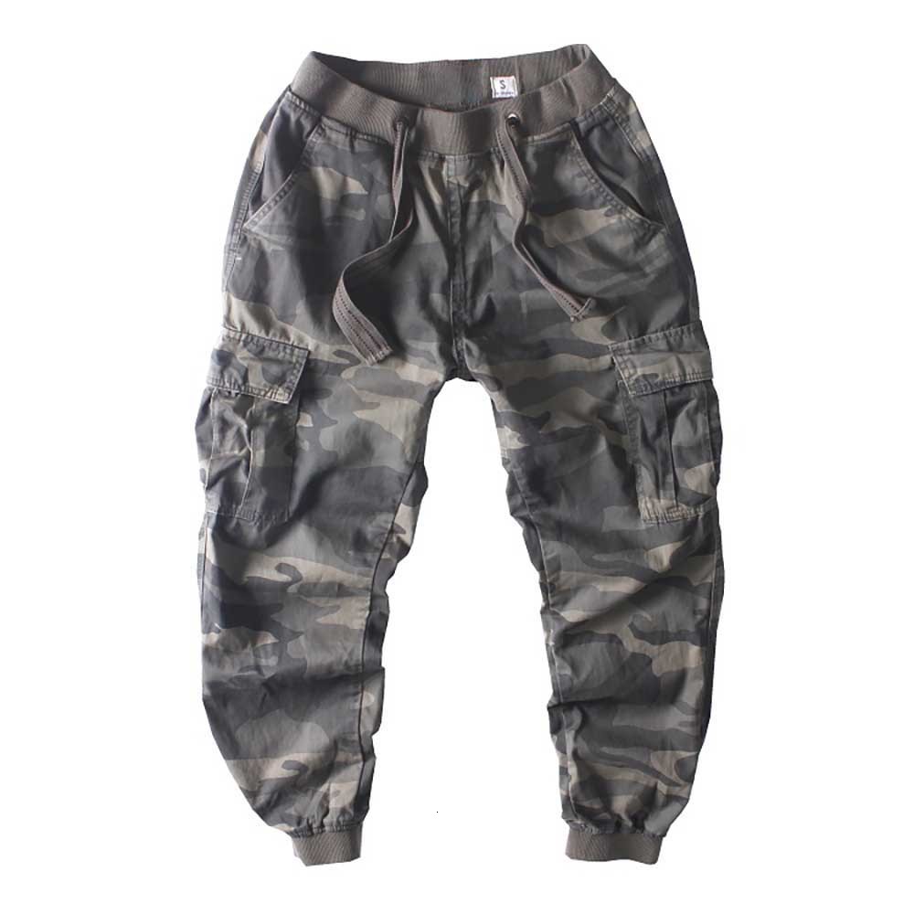 

2021 New Fashionable Joggers Men's Casual Loose Cargo Military Style Army Camouflage Harem Pants M2g9, Yellow