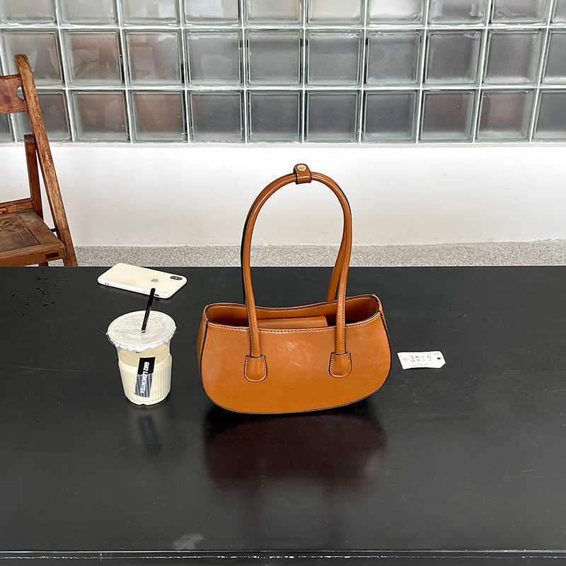 

Bag women's 2021 autumn and winter new high-grade double belt design armpit simple portable single shoulder bag fashion, White