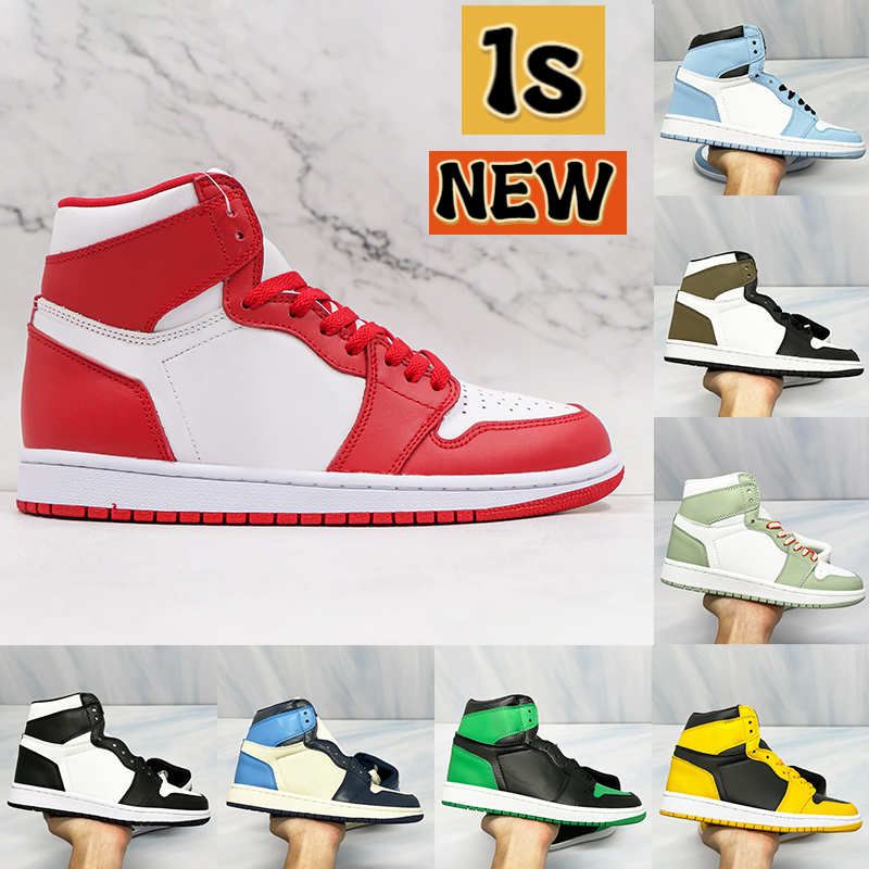 

Newest 1 1s beginnings University Blue Basketball Shoes dark mocha pollen seafoam hyper royal twist UNC turbo green men women designer Sneakers, Bubble wrap packaging
