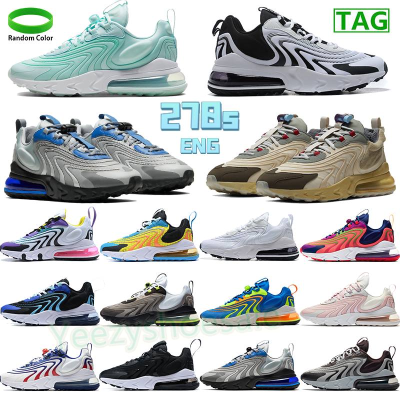 

Running shoes 270s react eng men women sneakers light smoke grey neon cactus trails blackened blue watermelon black white mens sports trainers outdoor chaussures, Bubble wrap packaging
