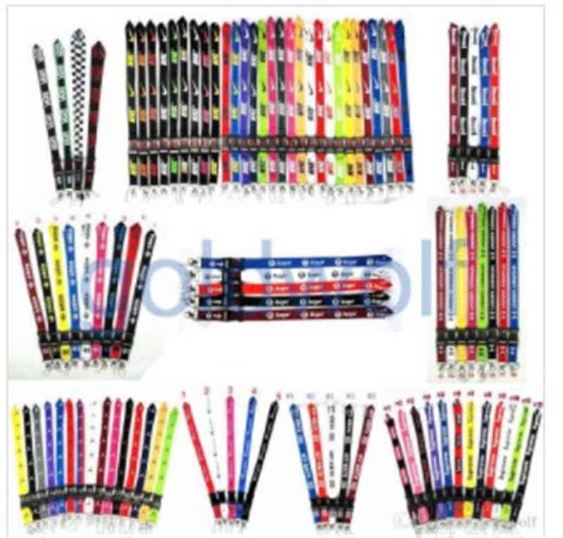 

Wholesale 500 styles new popular! U A pink sports strap Lanyard Keychain Key Chain ID Badge cell phone holder Neck Strap