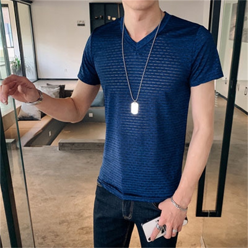 

2021 New Cotton Business Lapel Loose Large Size Summer Half Sleeve Men's Tide 39q5
