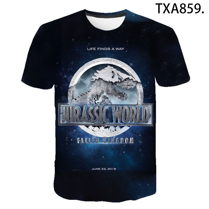 

2021 Park T Shirt Men Women Children 3D Printed T-shirt Casual Funny Tops Jurassic World Tee Boy Girl Kids Cool tshirt, Txa857.