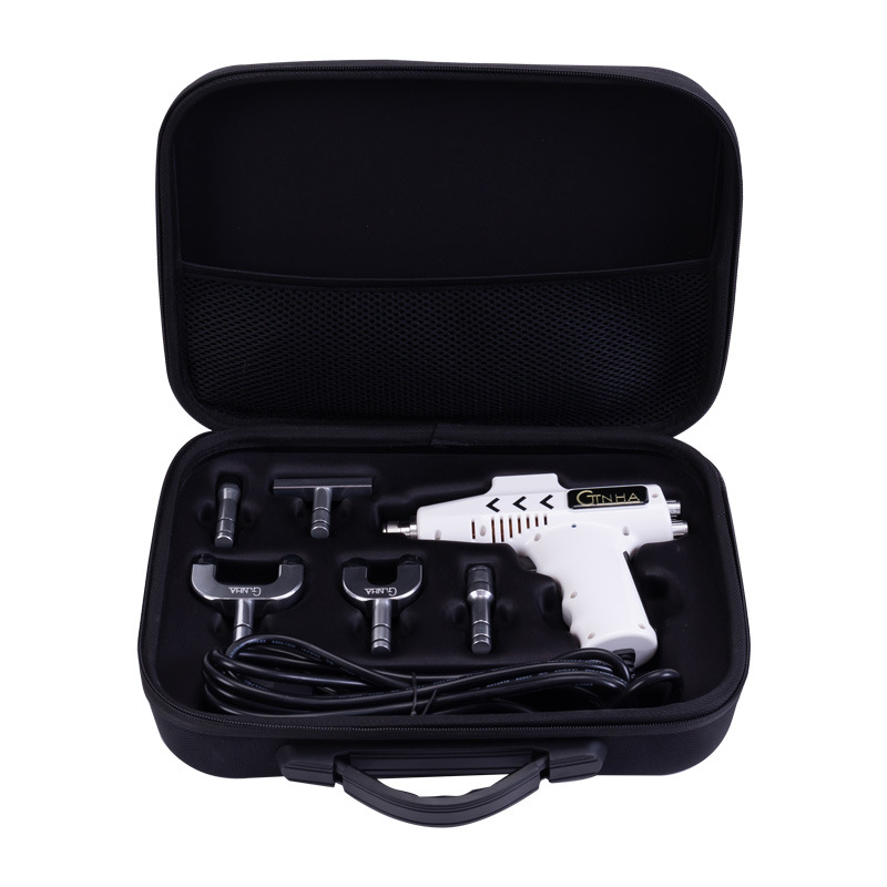 

750N 5 Heads CE Proved Chiropractic adjusting instrument adjustable intensity Spine Correction Gun Activator Cervical Massager R