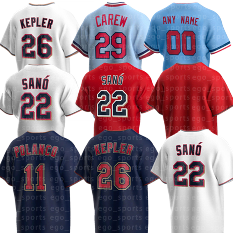 

24 Gary Sanchez baseball jerseys Minnesota 22 Miguel Sano 25 Byron Buxton Twins 26 Max Kepler 54 Sonny Gray 15 Gio Urshela 2 Luis Arraez 11 Jorge Polanco Gordon jersey, Youth's color 5