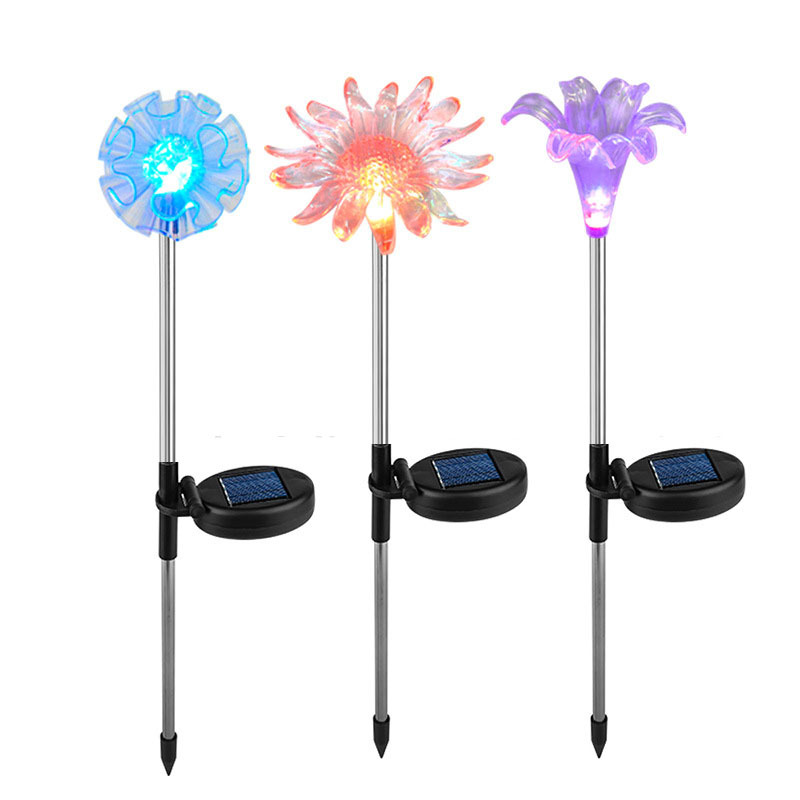 

2021 New 3 Ps Lmpadas Led Solar Do Prova Dwaterproof Gua Ao Ar Livre Paisagem Luzes Para Gramado Ptio Quintal Jardim Relh